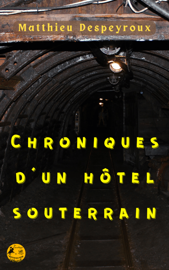 Couverture de mon recueil Wattpad "Chroniques d'un hôtel souterrain"
