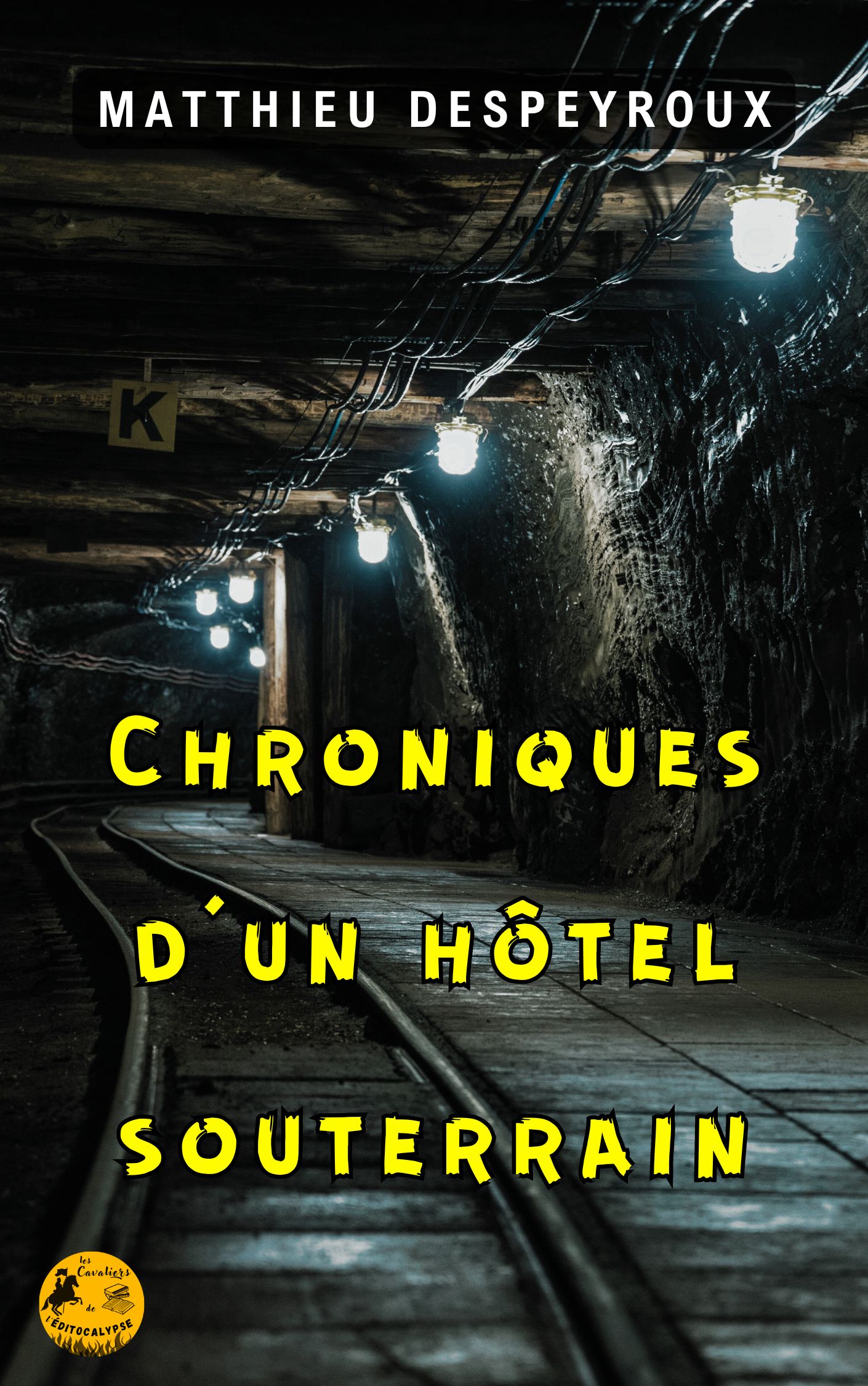 Couverture de mon recueil Wattpad "Chroniques d'un hôtel souterrain"