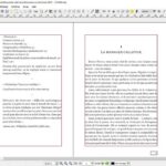 Capture d'écran avec le logiciel gratuit Scribus